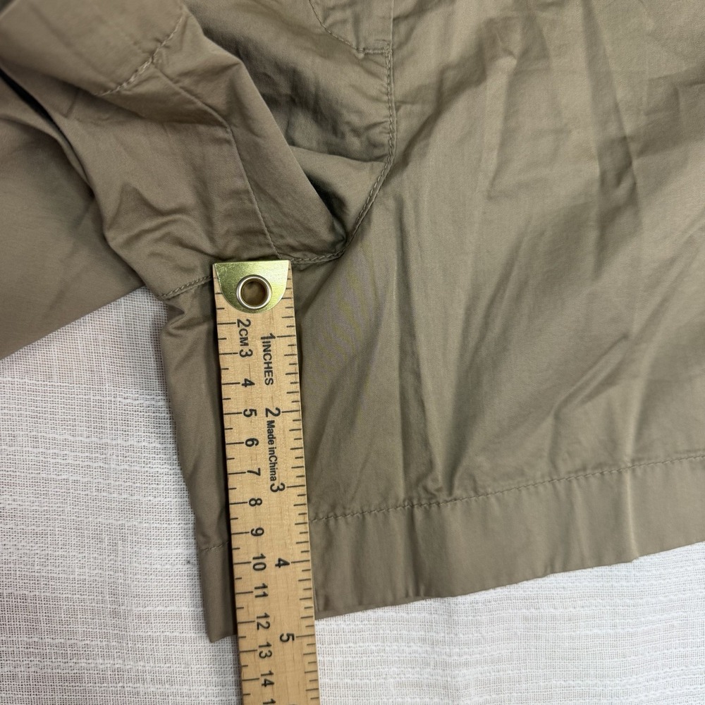LOFT Ann Taylor Chino Women's Shorts Size 6 Khaki Tan Flap Pocket Cotton 4" - Picture 5 of 6